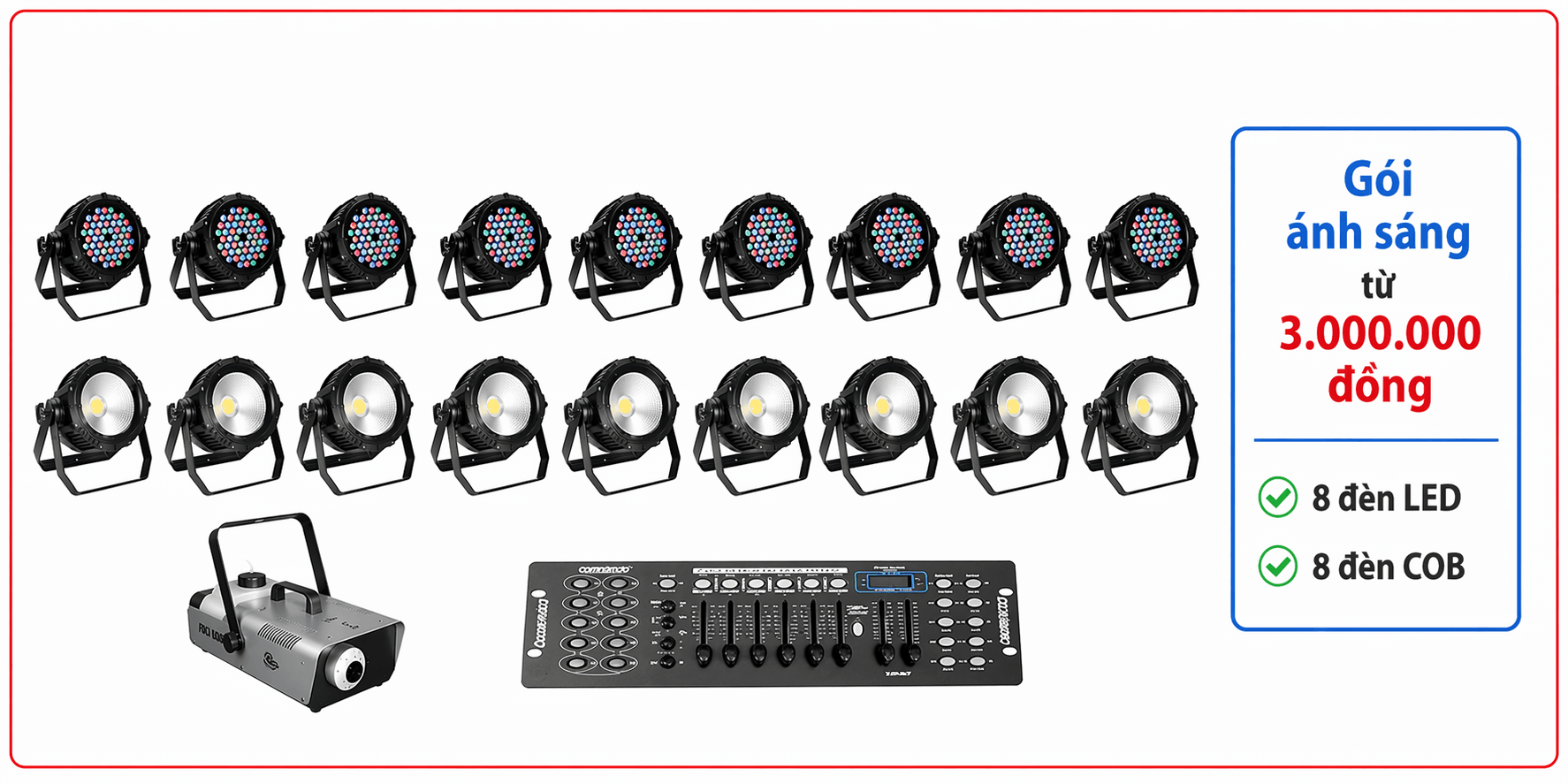 cho thuê đèn led sựu kiện