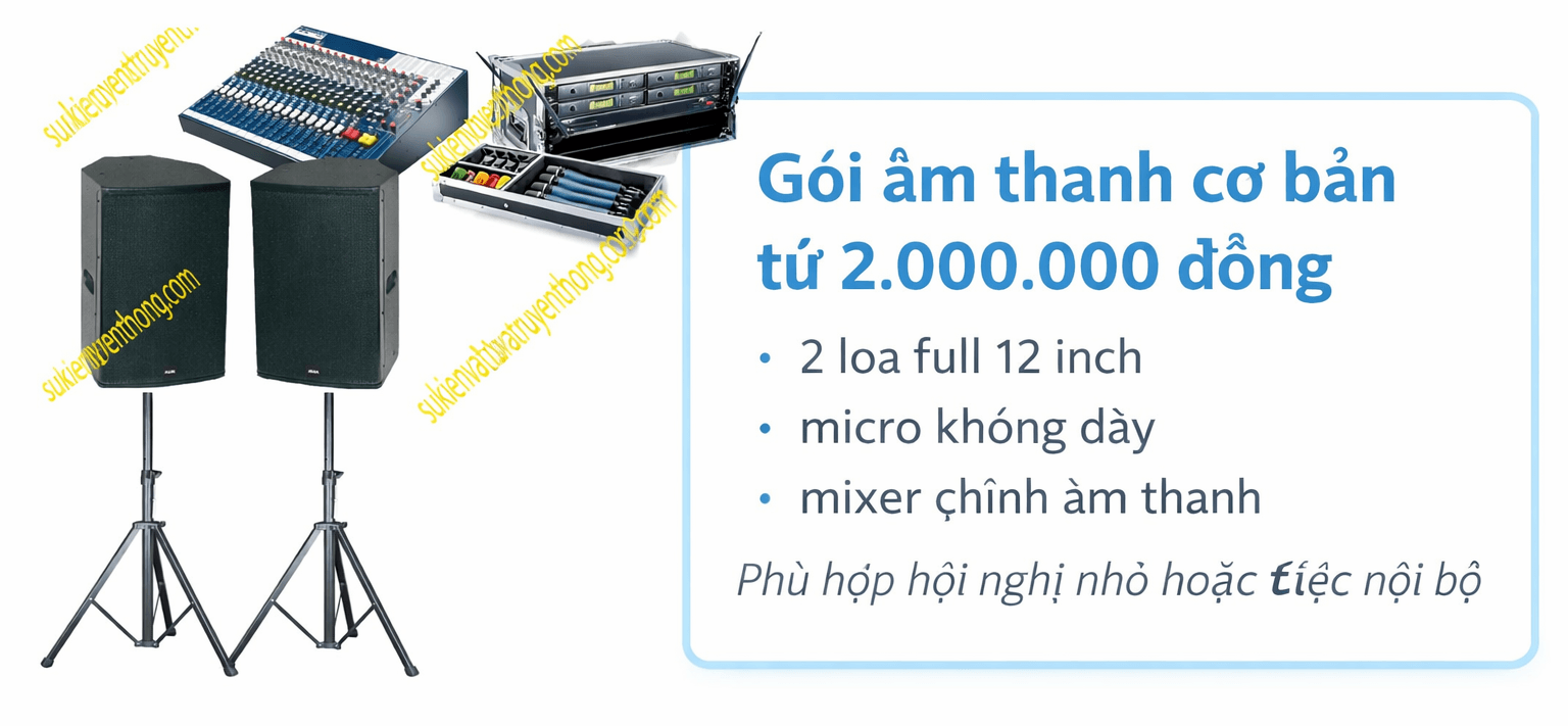 thuê loa đài sự kiện