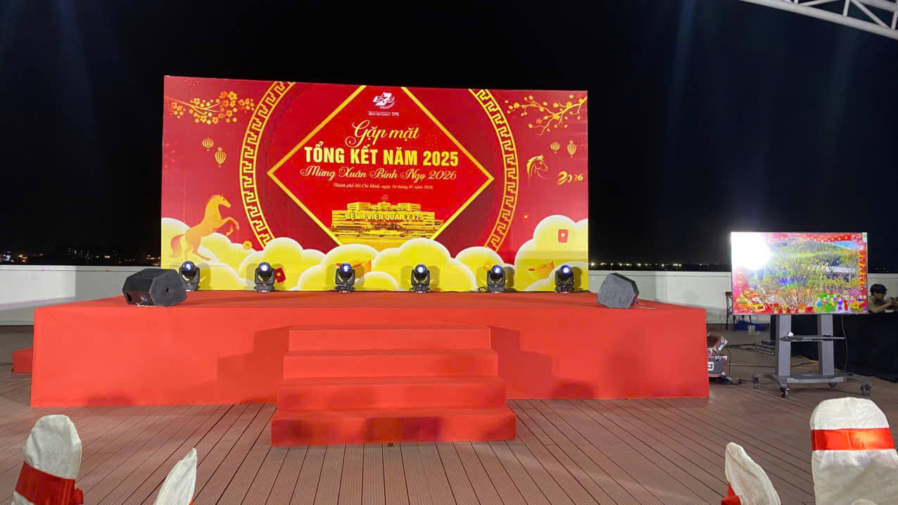 sân khấu sự kiện