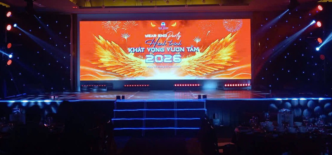 thue màn hình led trình chiếu sự kiện