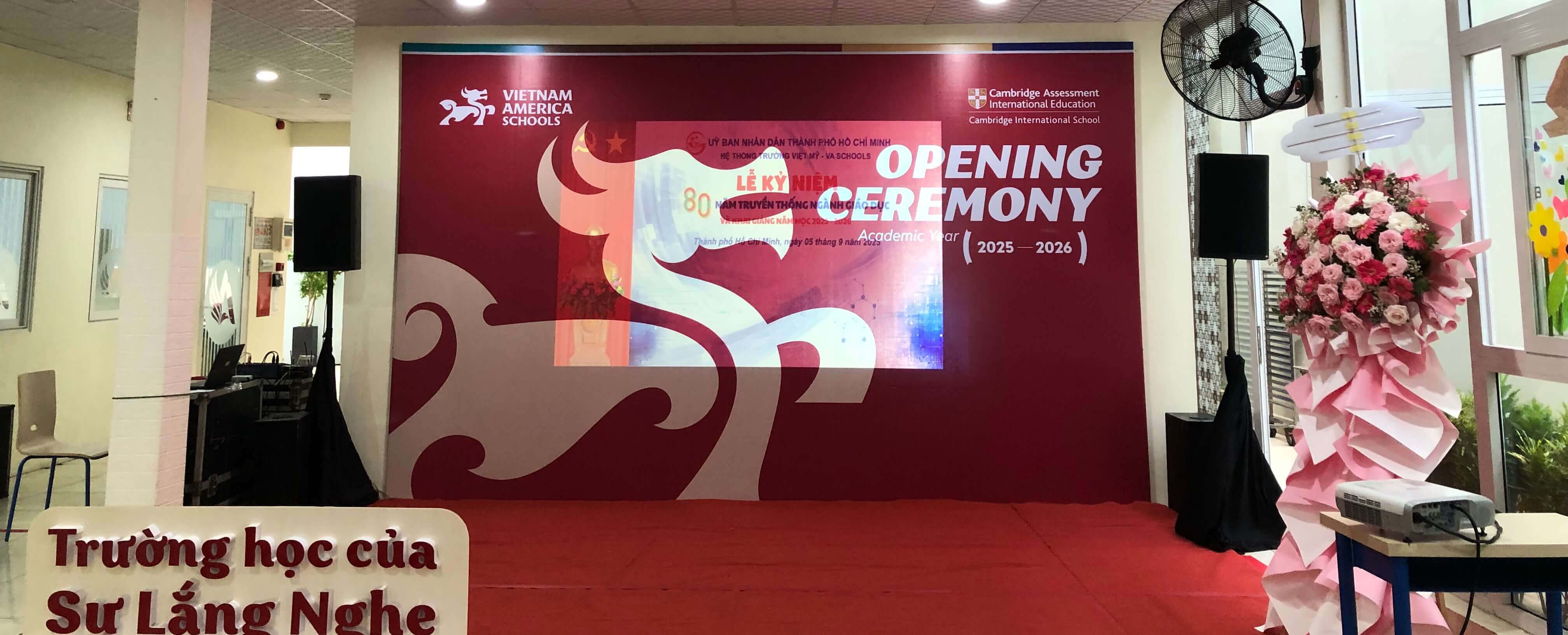 thuê loa sự kiện cho khai giảng năm học mới 2025