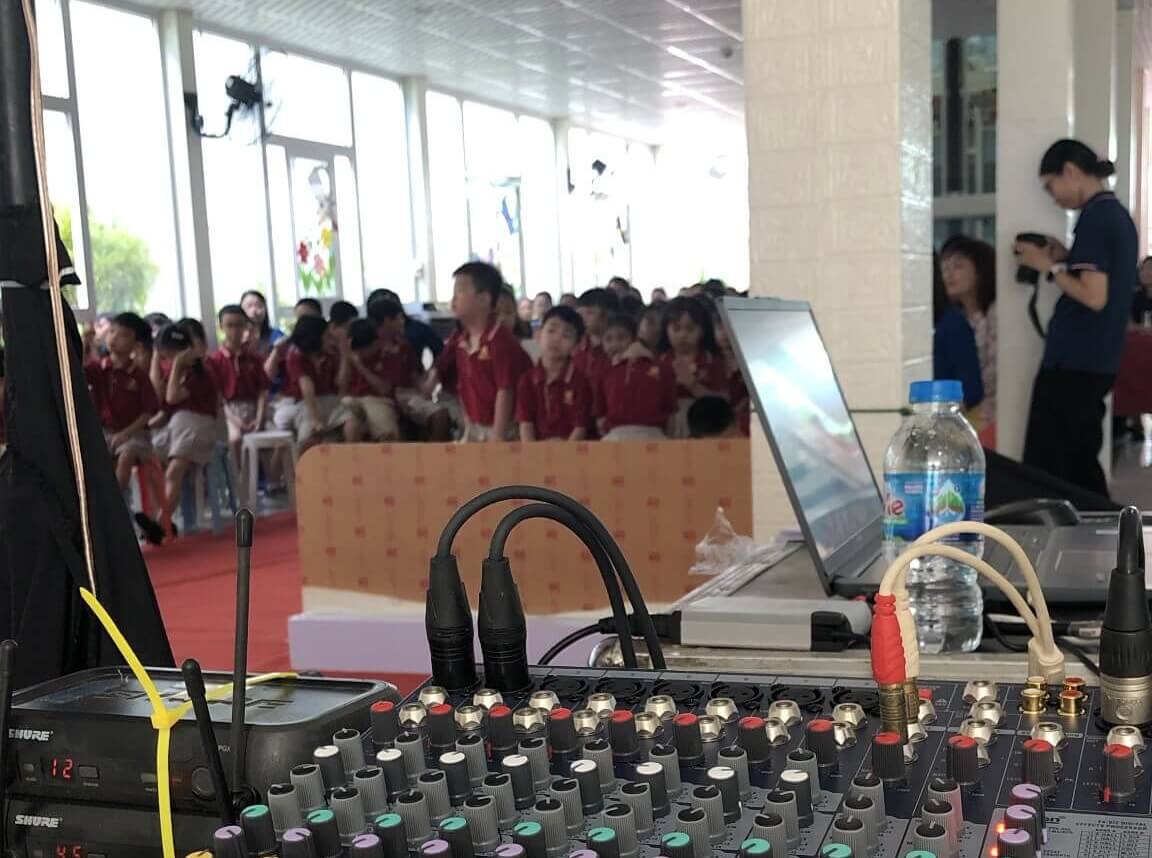 thuê âm thanh khai giảng năm học mới tại tp.hcm, q.4