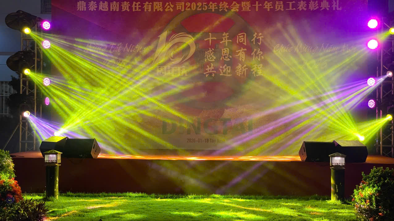 Công tác chuẩn bị cho đêm tiệc cuối năm