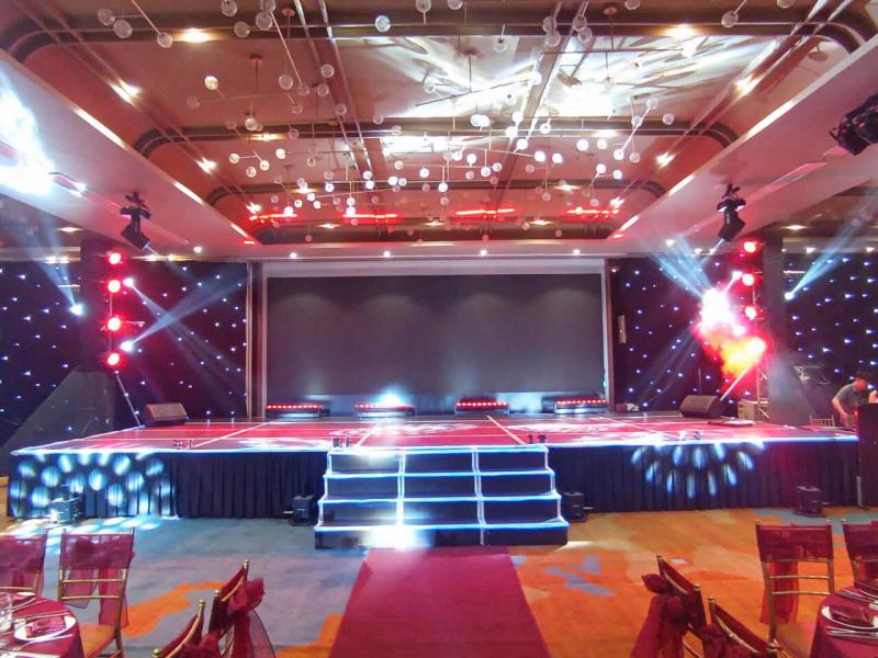 MTV Media triển khai hệ thống ánh sáng Year End Party Vạn Xuân Service tại Capella Parkview Phú Nhuận