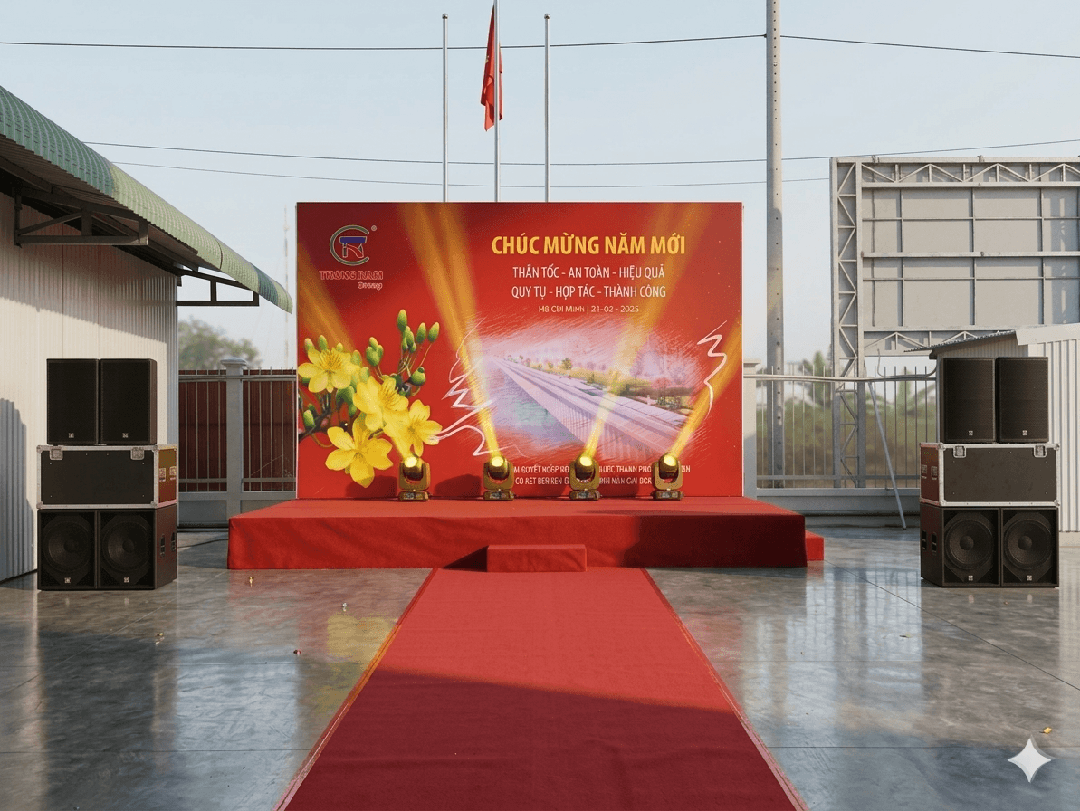 Cho Thuê Âm Thanh Sự Kiện Tiệc Năm Mới