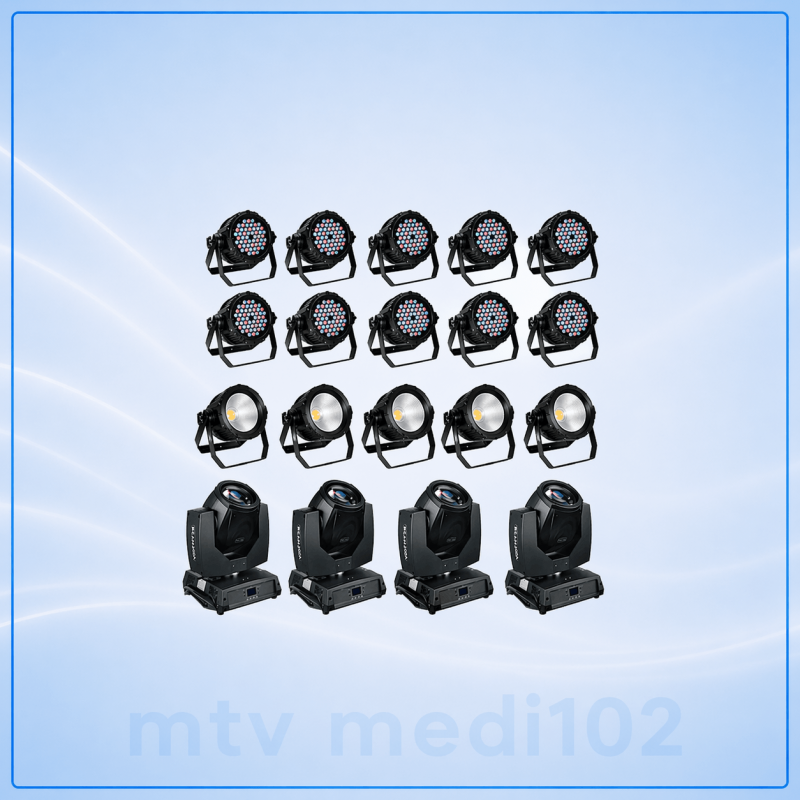 Thuê Gói Ánh Sáng Có Hiệu Ứng Sân Khấu