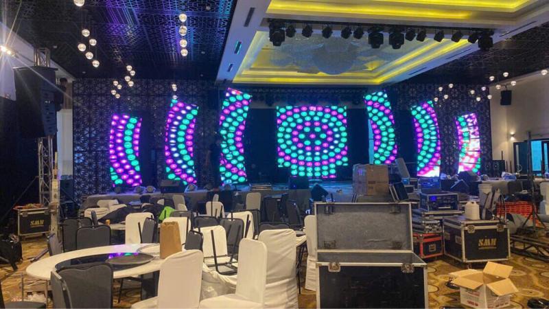 show màn hình led-design theo phong cách âm nhạc